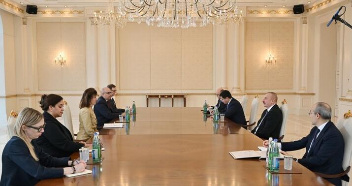 İlham Əliyev ABŞ Dövlət katibinin nümayəndəsini qəbul etdi –