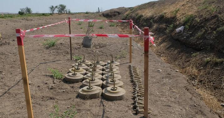 Azad edilən ərazilərdə daha 218 mina aşkarlandı