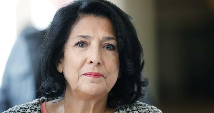 Gürcüstanın prezidenti: "Sonadək mübarizə aparacam"