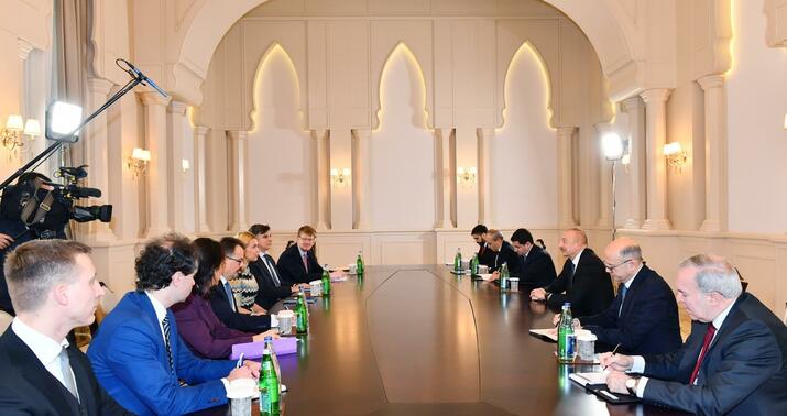 İlham Əliyev Kadri Simsonu qəbul etdi –