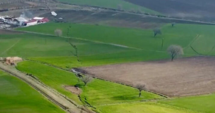 Kahramanmaraşda qırılma xəttinin görüntüləri ‐