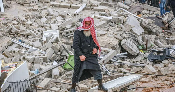 Suriyada zəlzələ nəticəsində ölənlərin sayı artdı