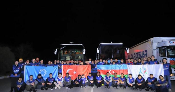 Könüllülərimiz Naxçıvandan Türkiyəyə getdi –