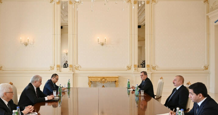 İlham Əliyev İqor Xovayevi qəbul etdi –