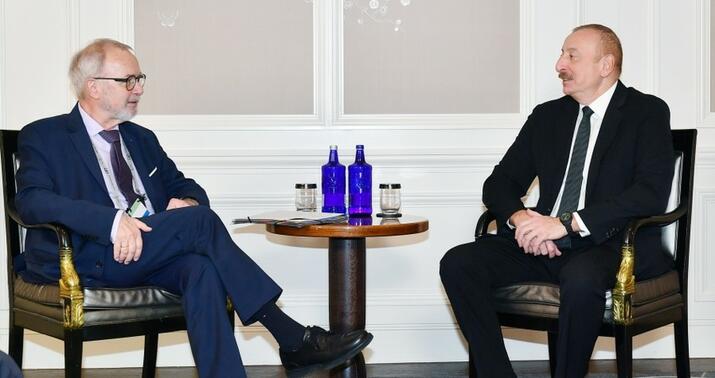 İlham Əliyev Avropa İnvestisiya Bankının prezidenti ilə görüşdü