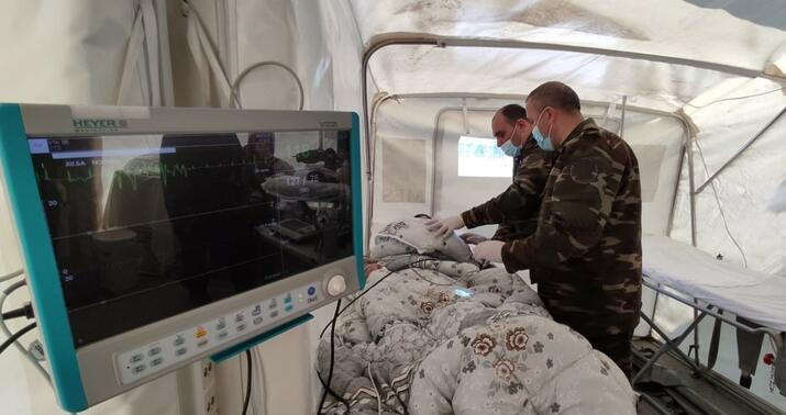 FHN Türkiyədə 1090 nəfərə tibbi xidmət göstərdi –