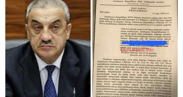 Hacı Məmmədovun planlaşdırdığı cinayətlərdən məlumatlı idim... –