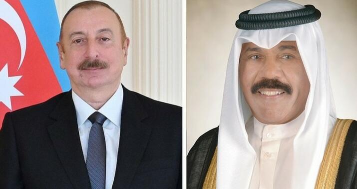 Prezident Küveyt Əmirini təbrik etdi