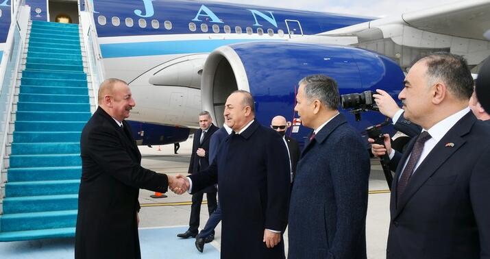 İlham Əliyev Türkiyəyə getdi –