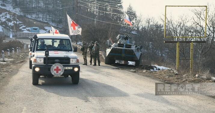 BQXK-nin 5 avtomobili Laçın yolundan keçdi