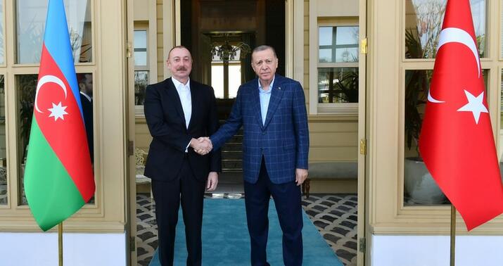 Əliyevlə Ərdoğan arasında görüş oldu