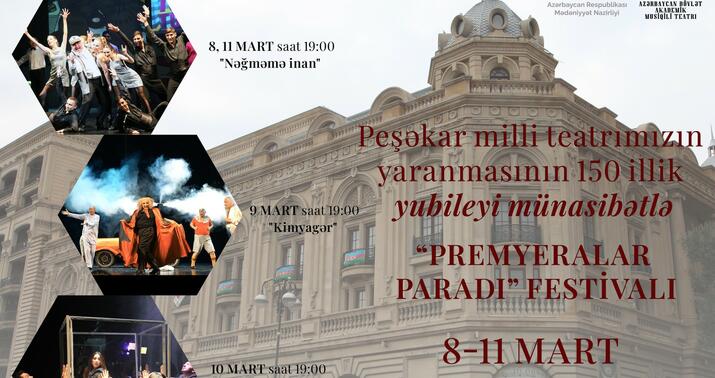 “Premyeralar paradı" olacaq -