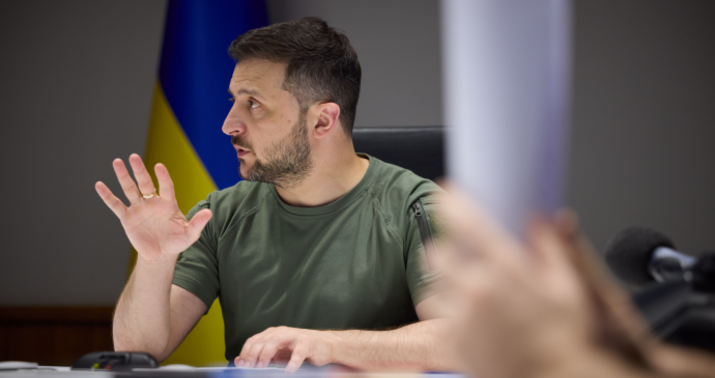 Zelenskidən Kaxovka ilə bağlı bəyanat: