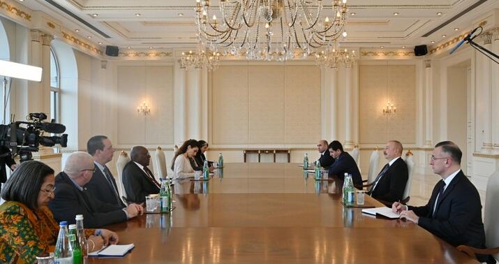 İlham Əliyev Kubanın vitse-prezidentini qəbul etdi -