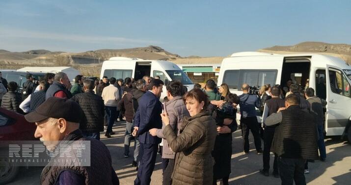 Bakıdan gedən daha 10 ailə Ağalıya çatdı