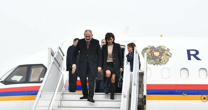 Paşinyan Almaniyaya getdi -