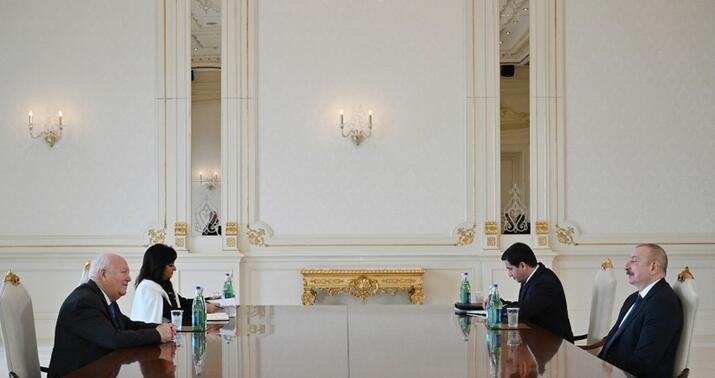 Prezident Migel Anxel Moratinosu qəbul etdi –