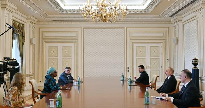 İlham Əliyev Vinni Byanyimanı qəbul etdi –