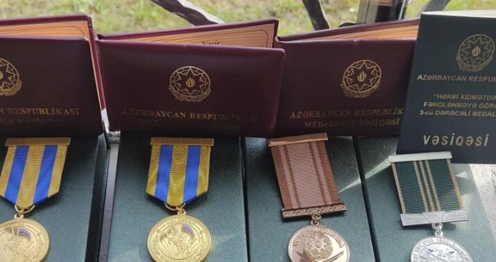 Bu hərbi qulluqçular təltif edildi –