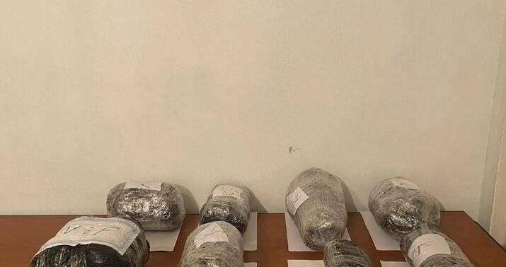İrandan Azərbaycana narkotik keçirmək planı baş tutmadı
