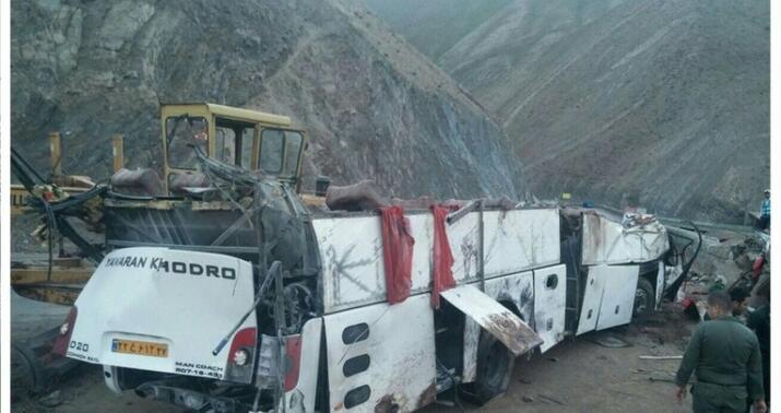 İranda avtobus aşdı: Ölən və yaralananlar var