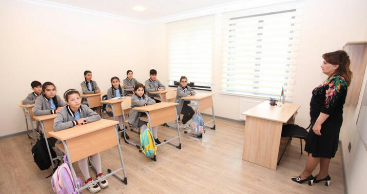 Talış kəndində ilk dərs keçirildi -