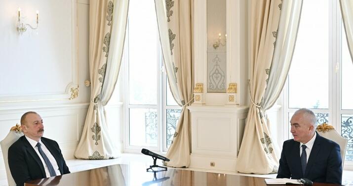 Prezident Laçındakı nümayəndəsini qəbul etdi