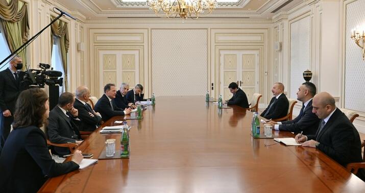 Prezident Edmondo Çiriellini qəbul etdi