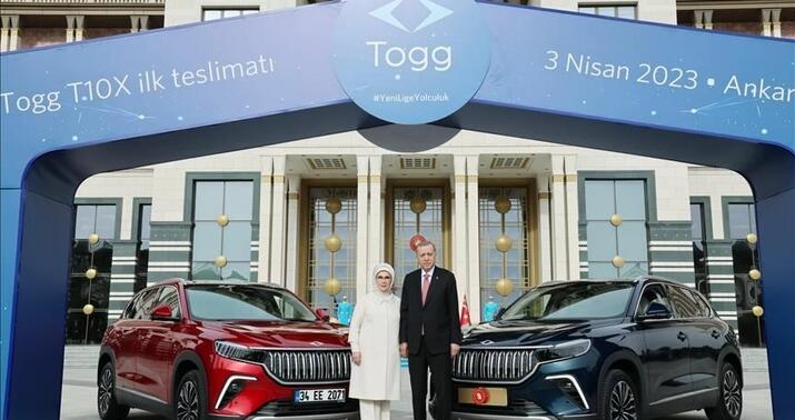 "Togg" ilk sahibinə təqdim olundu