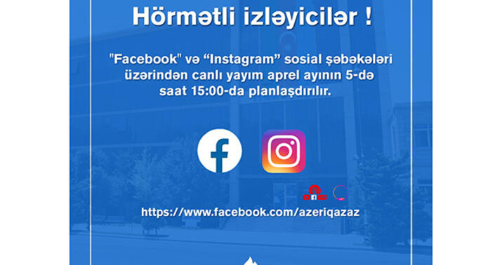 “Azəriqaz” rəhbərliyi canlı yayımda olacaq
