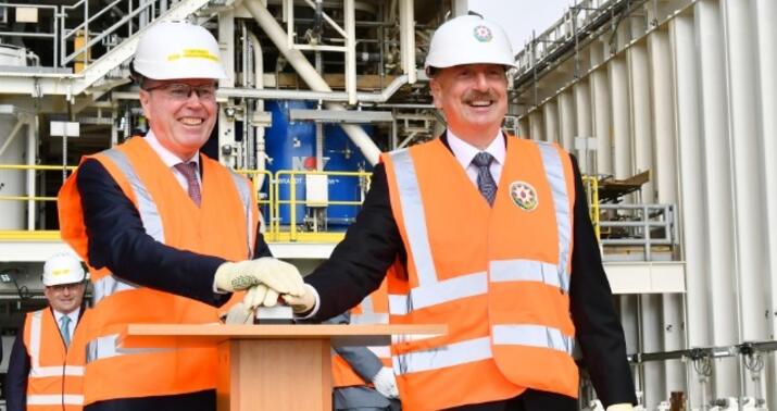 Prezident açılış mərasimində iştirak etdi -