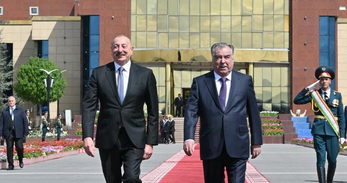 İlham Əliyevin Tacikistana səfəri başa çatdı -