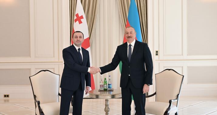 Qaribaşvili Qəbələ şəhəri ilə tanış edildi