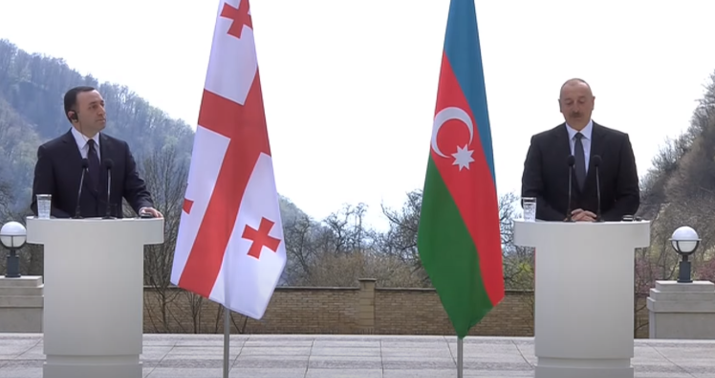 Prezidentlər mətbuata birgə bəyanatla çıxış etdi -