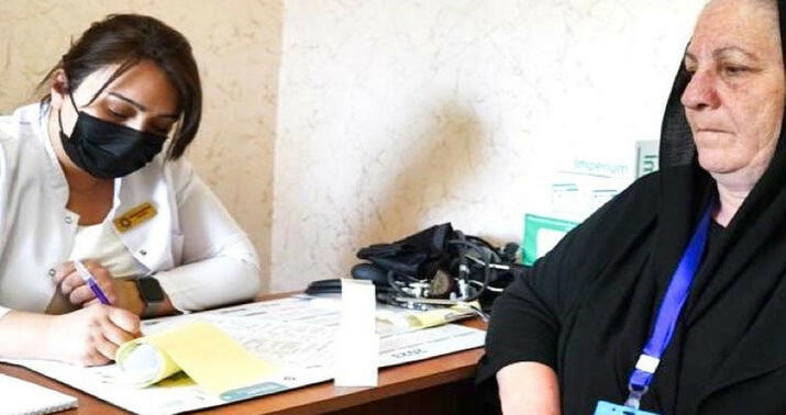 Şəhid anaları Kardiologiya İnstitutunda tibbi müayinələrdən keçdilər -