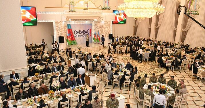 Abşeronda şəhid ailələri və qazilər üçün iftar süfrəsi açıldı -