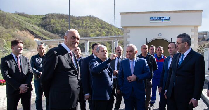 Zaur Mikayılov Şuşa və Laçında layihələrin icrası ilə tanış oldu -
