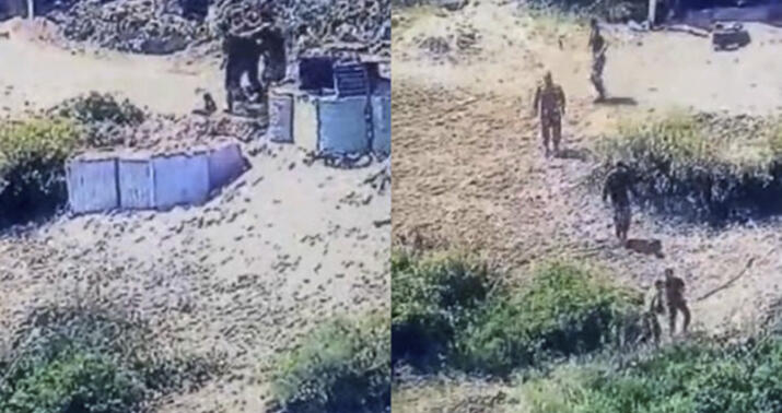 Ermənistan ordusundakı özbaşınalığı əks etdirən görüntülər yayıldı -