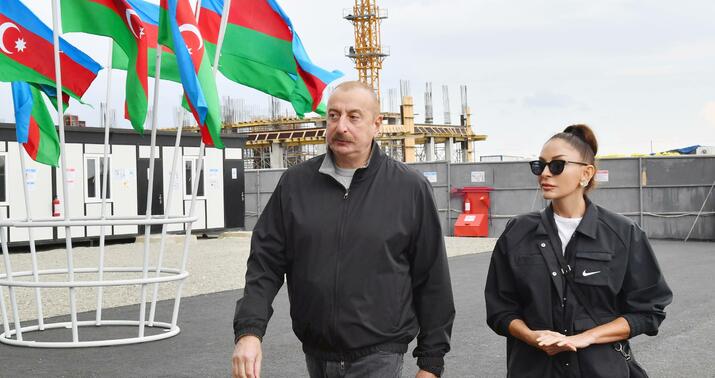 Prezident və xanımı Tuğ kəndində...