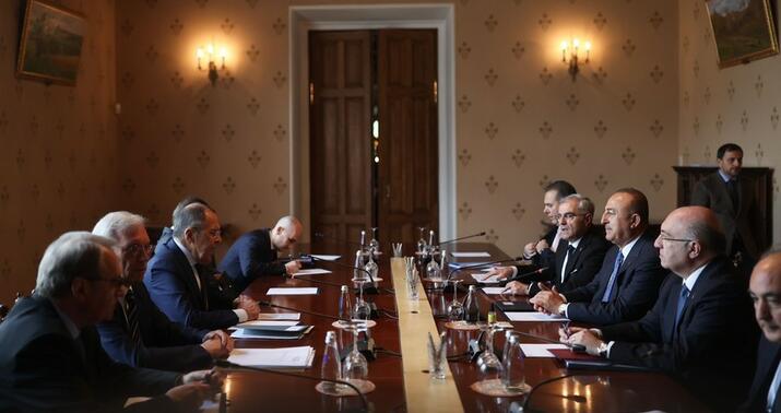 Çavuşoğlu ilə Lavrov Cənubi Qafqazı müzakirə etdi