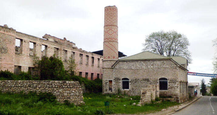 Şuşada Saatlı məscidinin açılışı oldu