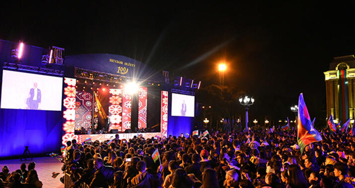 Abşeronda Heydər Əliyevin 100 illik yubileyinə həsr olunmuş konsert keçirildi -