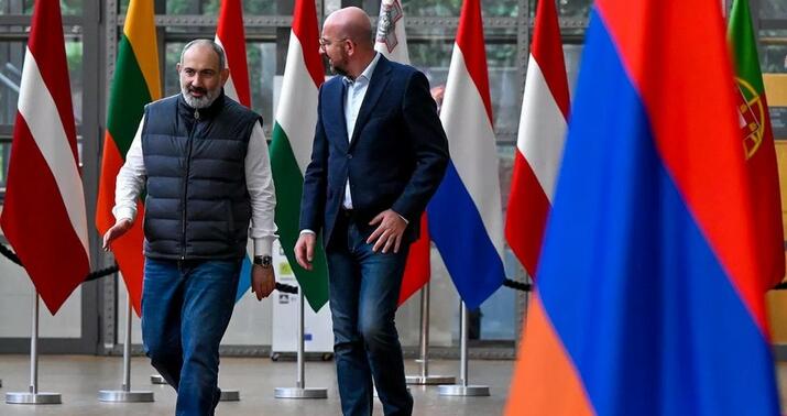 Mişel və Paşinyan Brüsseldə görüşdü