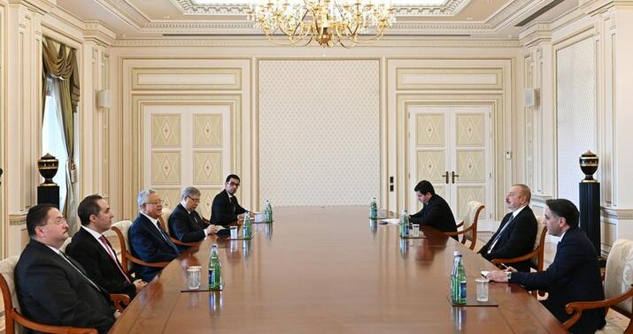 İlham Əliyev Gebalini qəbul etdi -