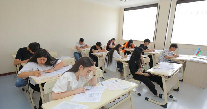 II ixtisas qrupu üzrə ali məktəblərə qəbul imtahanı keçirildi