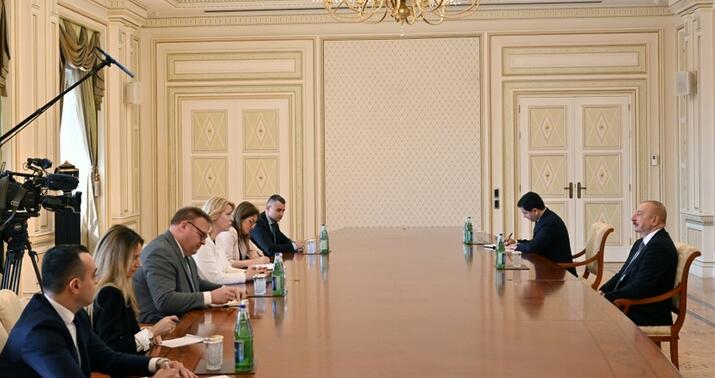 Prezident qəbul keçirdi -