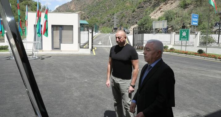 Prezident “Meydan” Kiçik Su Elektrik Stansiyasının açılışını etdi -