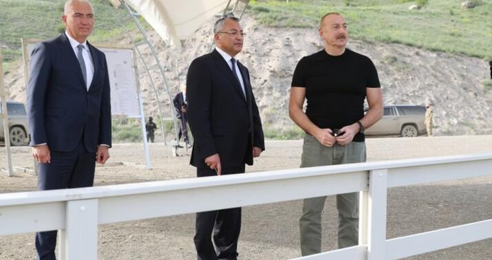 Prezident Laçının Zabux kəndində -