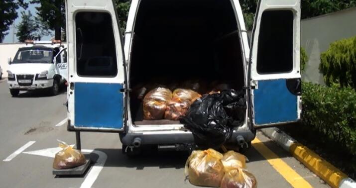 İsmayıllıda maşında 2 tona yaxın at əti aşkarlandı -