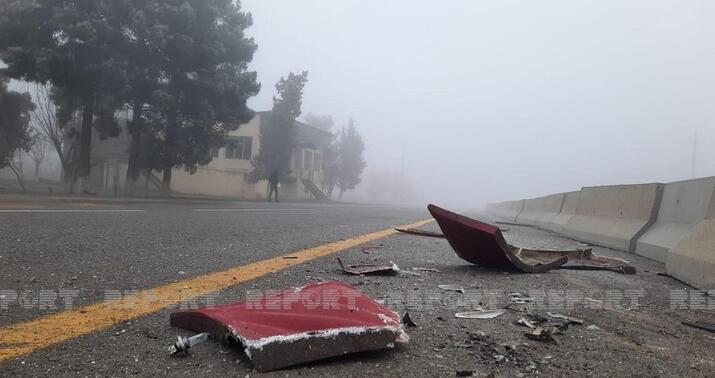 Xocalıda avtomobil qəzası oldu: Ölən və yaralananlar var